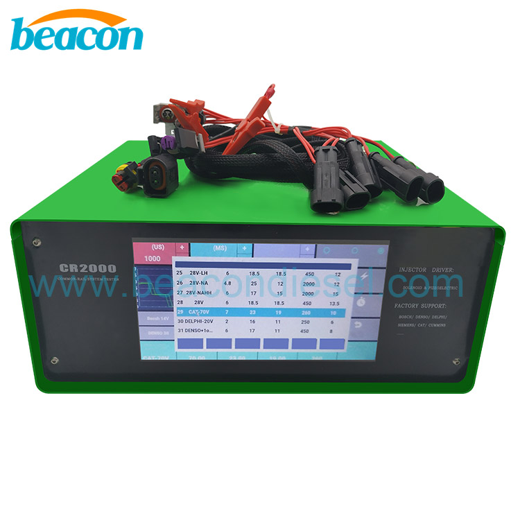 Common Rail Diesel Injector Device CR2000 with Piezo Injector Testing Functions and Touch Screen