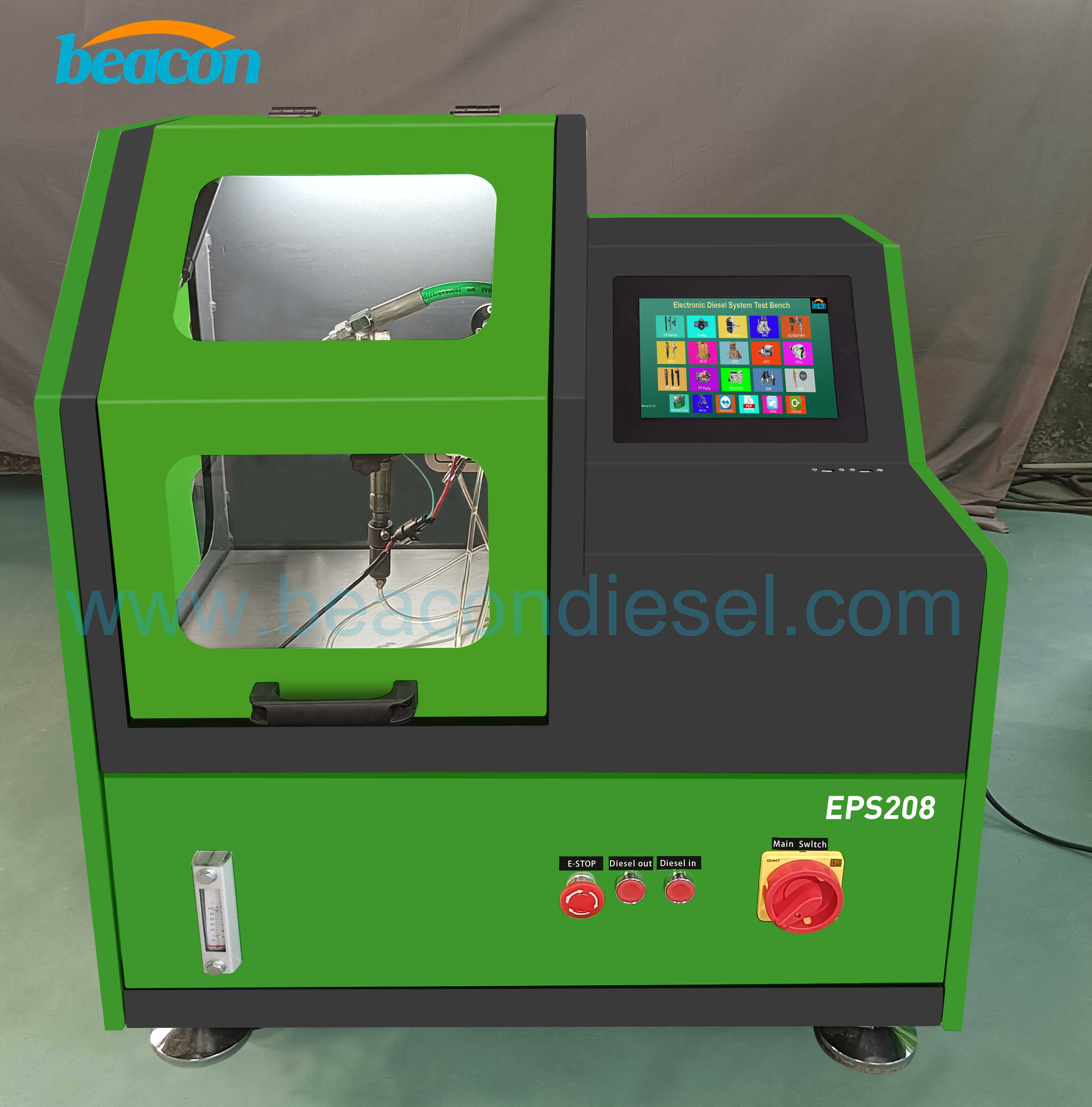 Beacon Machine Eps208 Dts208 Common Rail Diesel Injector Tester Eps205 Diesel Test Bank Stand Nts200 Dts200 Eps 205 Test Bench