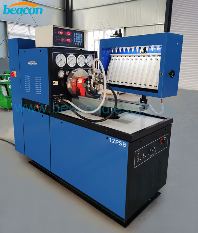 Mechanical test machine 12psb diesel fuel injection pump test bench