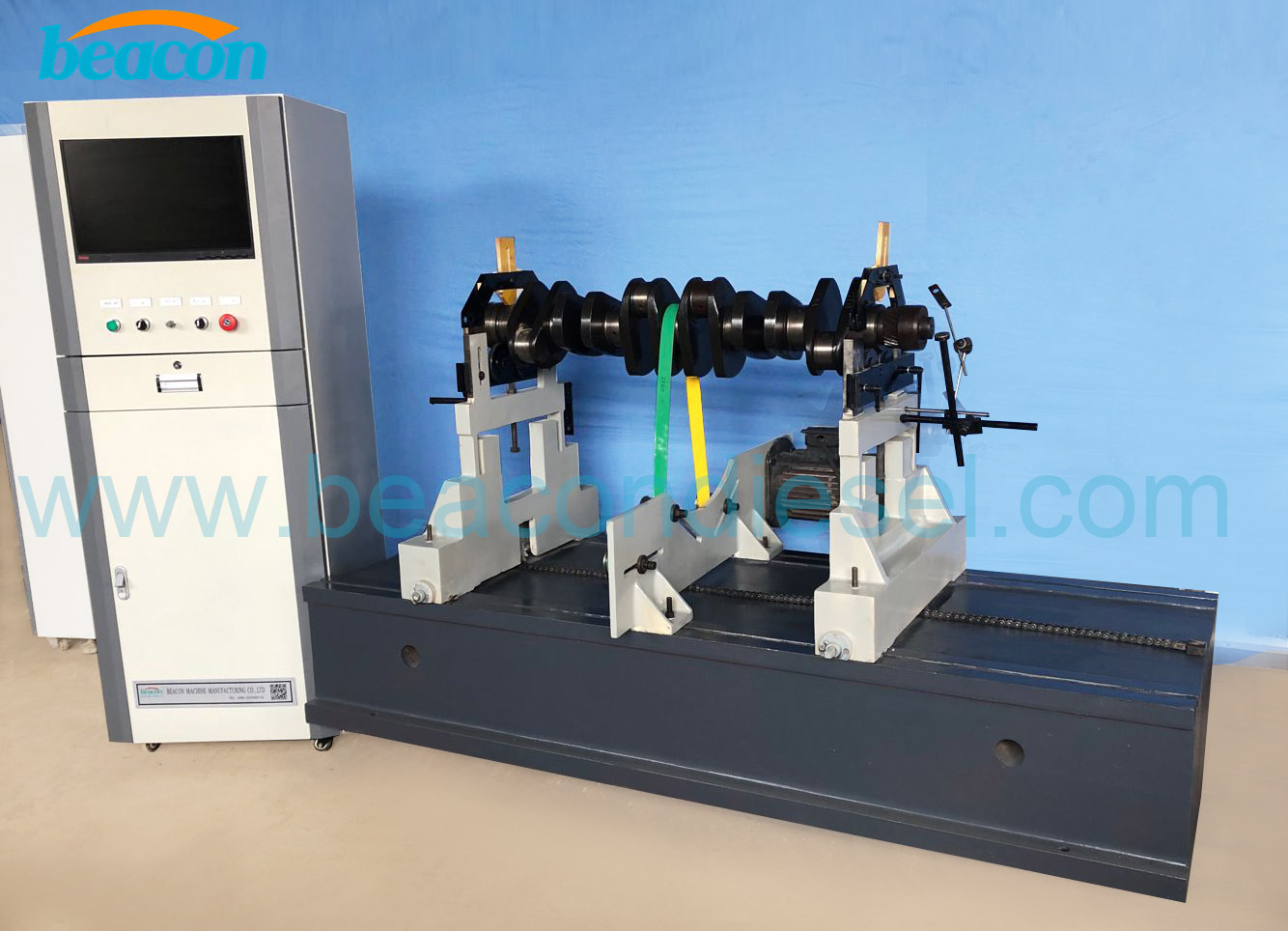 YYQ-300A  belt drive dynamic balancing machine for Drum, rubber roller, centrifugal impeller