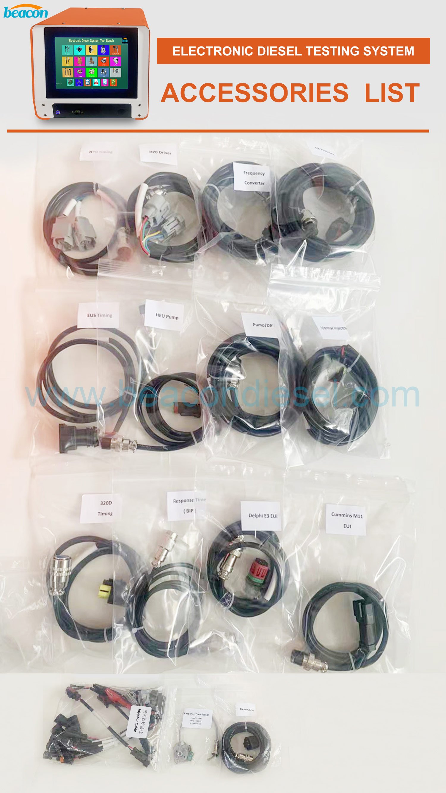 Auto diagnostic electronic Beijing newest system common rail system whole set