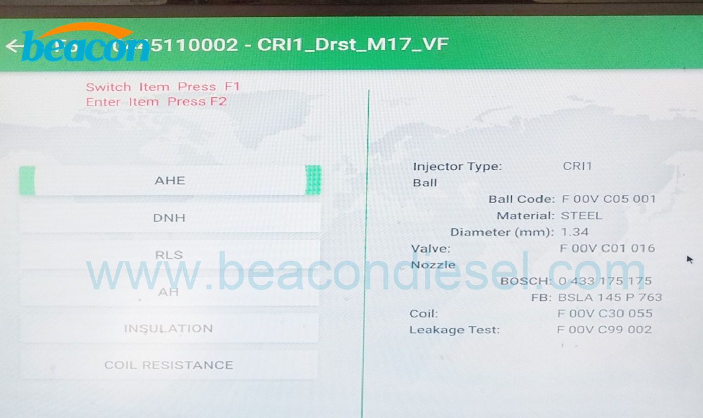 CRR920-c crr920 3 stage common rail diesel injector measuring repair tools