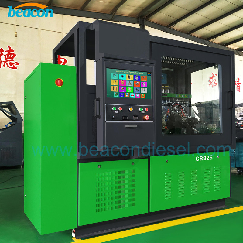 Beacon CR825 Diesel High Pressure Common Rail Injector Pump Test Bench With EUI EUP HEUI Coding Function