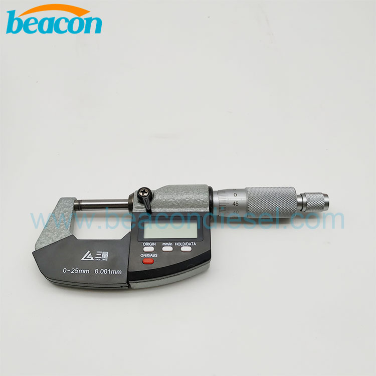 G123 Digital scale micrometer, 0-25mm,