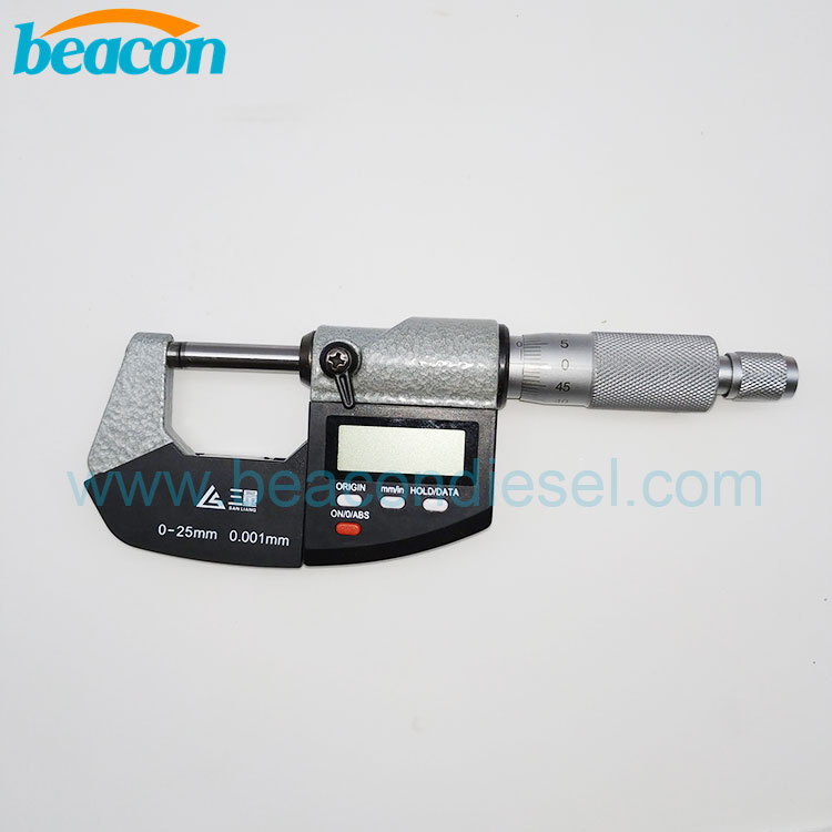 G123 Digital scale micrometer, 0-25mm,