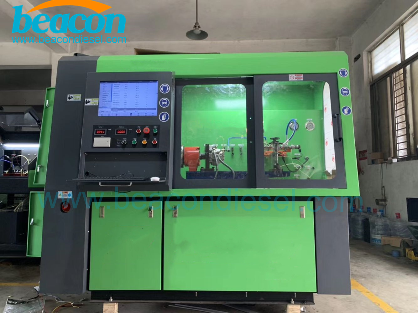 The intelligent CR926 EUI EUP HEUI Injection Pump Cambox Common Rail Diesel Test Bench