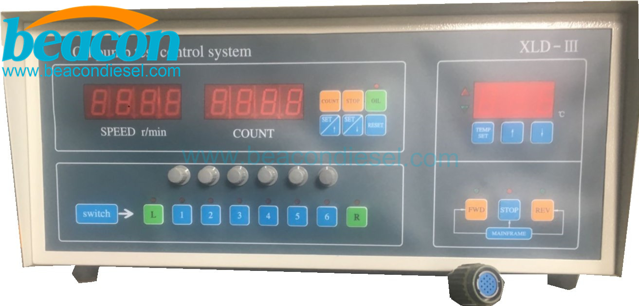 Auto service XLD-III mechanical diesel fuel Injection pump Test bench digital controller instrument with angle of advance function