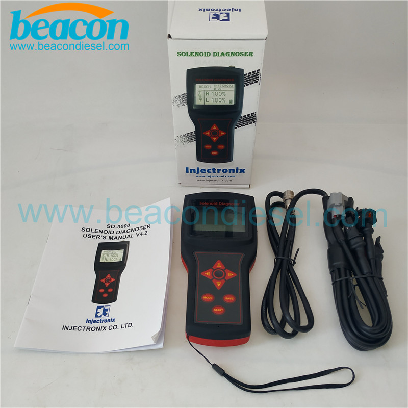 SD-3000 Solenoid Diagnoser Common Rail High Pressure Tester solenoid tester SD3000