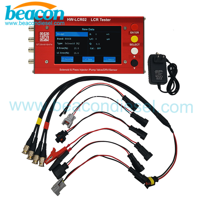 Digital Bridge Solenoid Electromagnetic ZME DRV Sensor Tester LCR02 EUI EUP Common Rail Piezo Injector Pump Simulator