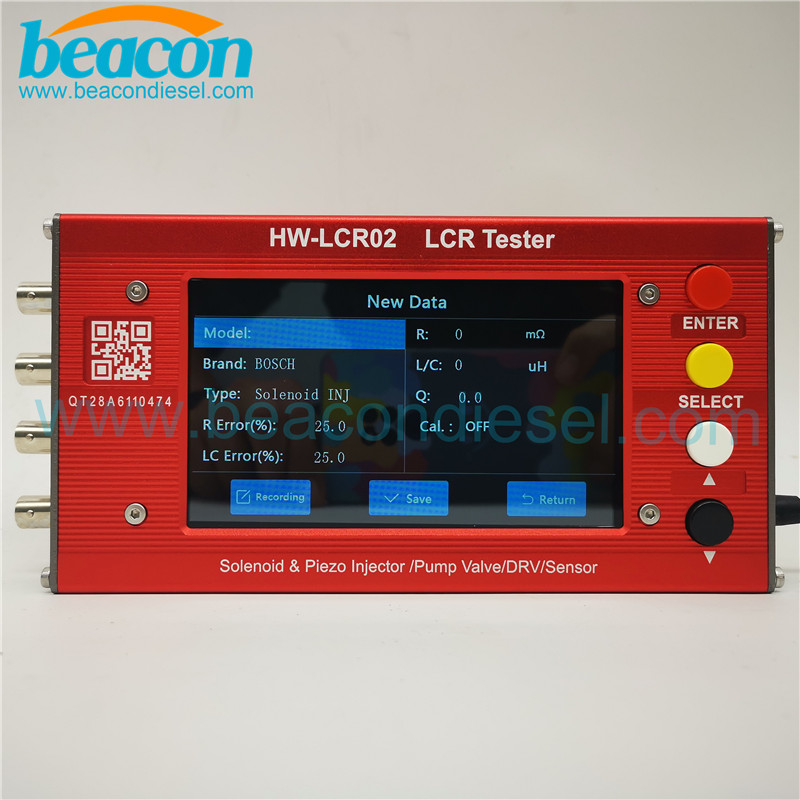 Digital Bridge Solenoid Electromagnetic ZME DRV Sensor Tester LCR02 EUI EUP Common Rail Piezo Injector Pump Simulator