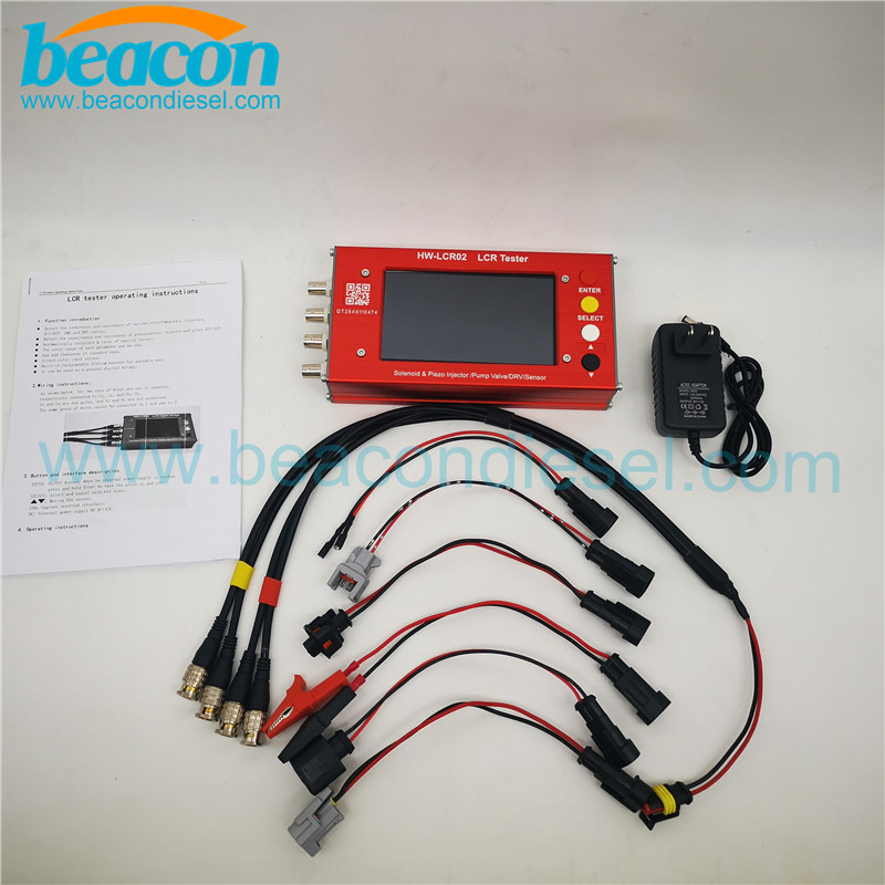 Digital Bridge Solenoid Electromagnetic ZME DRV Sensor Tester LCR02 EUI EUP Common Rail Piezo Injector Pump Simulator