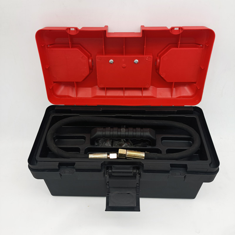 Pneumatic emergency injector shock puller