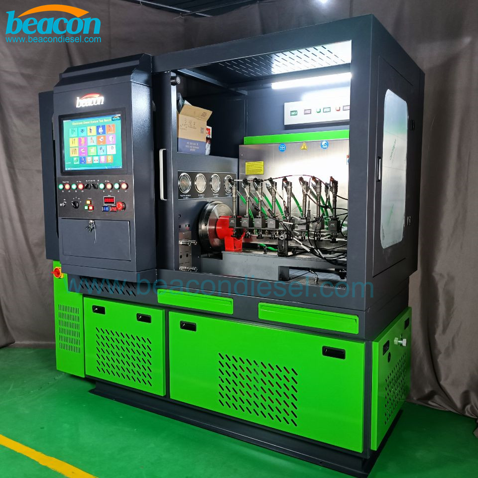 CR919 multifunction HEUI EUI EUP CR diesel fuel injector pump test bench pump calibration machine with 8 injector testing 