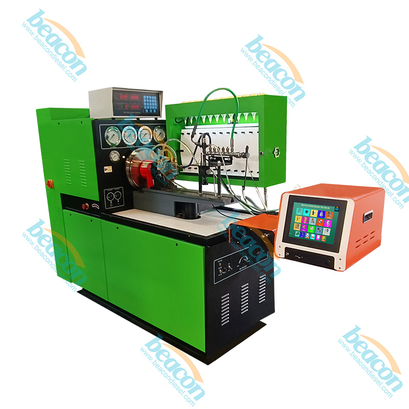 Common rail injectors pumps test bench mechanical injectors pumps test 12PSB connect with Beijing common rail system