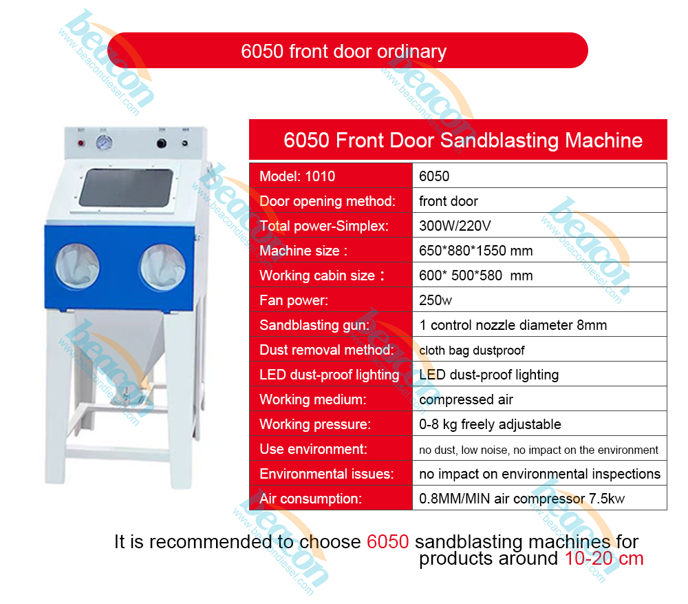 Hot sale dustless manual wet sand blasting cabinet water vapour sandblasting machine
