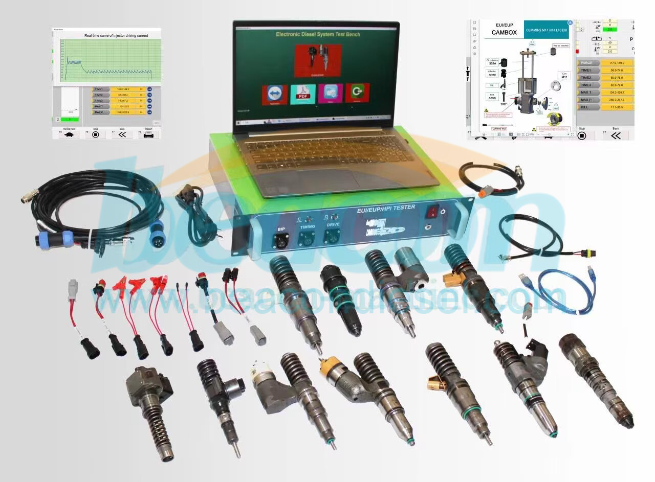 Diesel injector repair tools EUS1800 EUI EUP Electronic Unit Pump Diesel Fuel Common Rail Injector tester