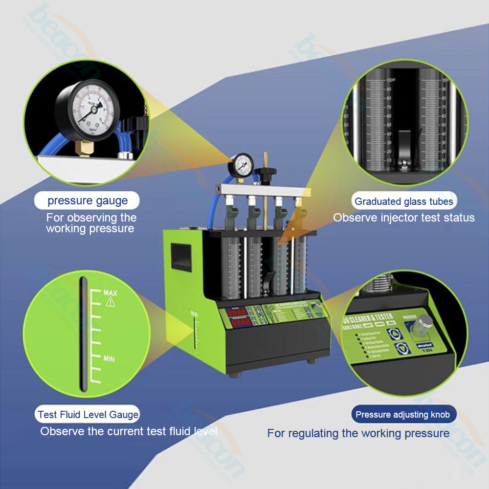 V308 Fuel Injector Cleaner And Tester Machine