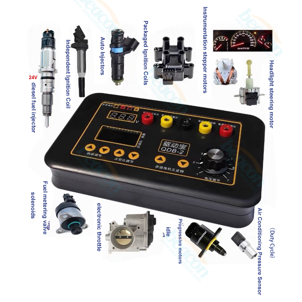 QDB2 Automobile Ignition Coil Test Injector Solenoid Valve Idling