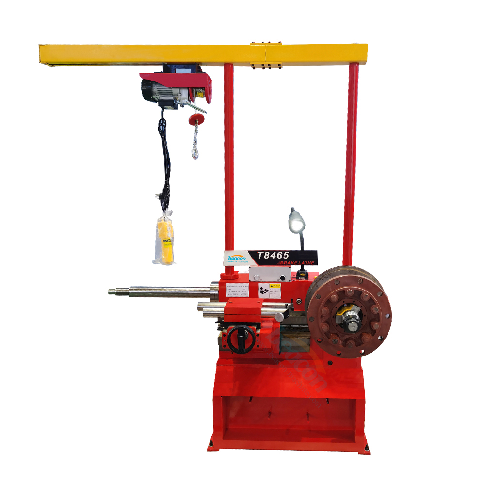 Truck Car brake drum Disk lathe T8465 Brake Disc And Drum Repair Machine Drum Cutting Repair Machine