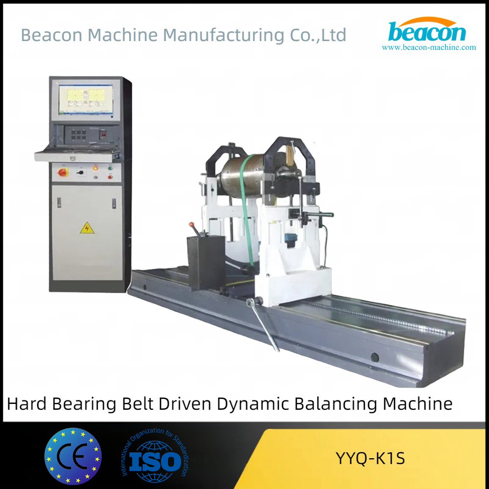 Beacon YYQ-K1S Dynamic Turbo Rotor Belt Drive Balancing Machine Electric Industrial Automatic Equipment Crankshaft Fan Blade Rotor Dynamic Balancing Machine