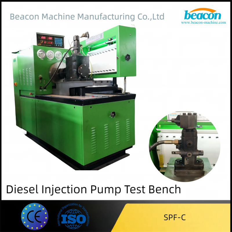 SPFC Single Cylinder Diesel Fuel Injection Pump Test Bench