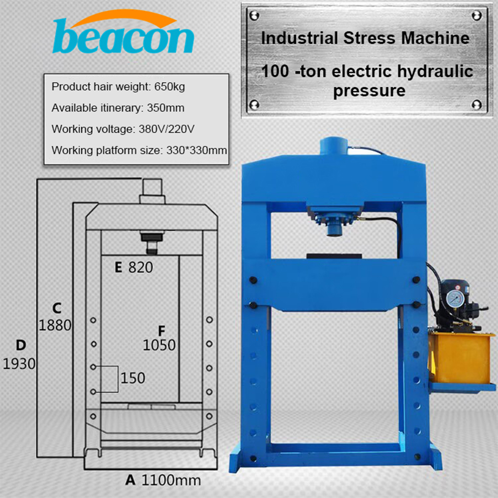 BT-100  Hydraulic pressure Machine