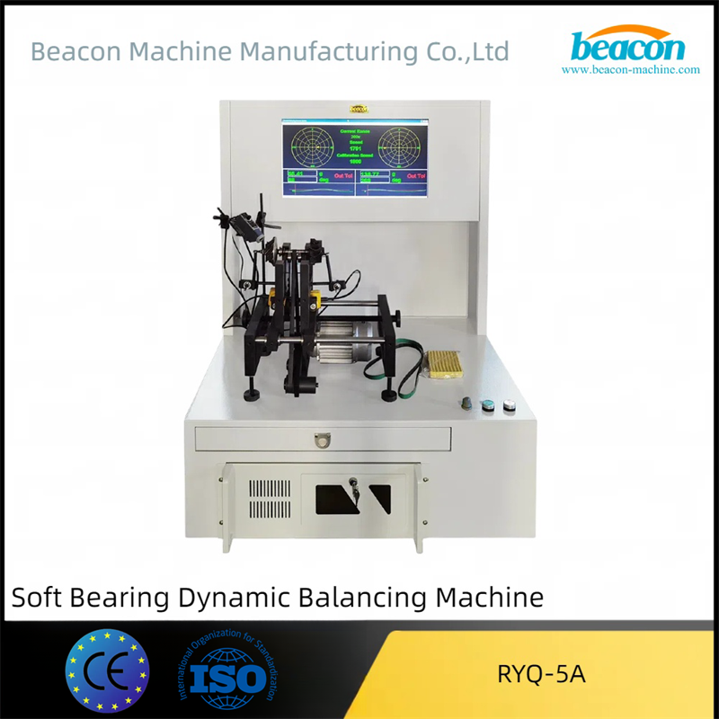 RYQ5A Small Motor Rotor Balancer Turbocharger Rotor Soft Bearing Dynamic Balancing Machine