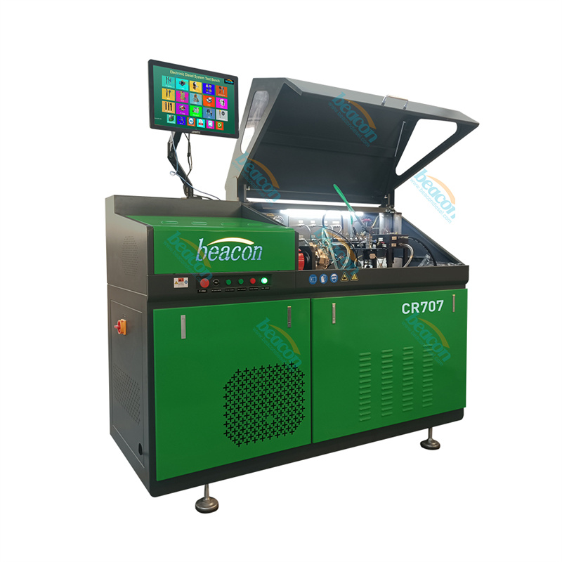 CR707 Common Rail Injector And Pump Test Bench CR708 With Adjustable Touch Screen Can Test Piezo Injectors And HP0 Pumps