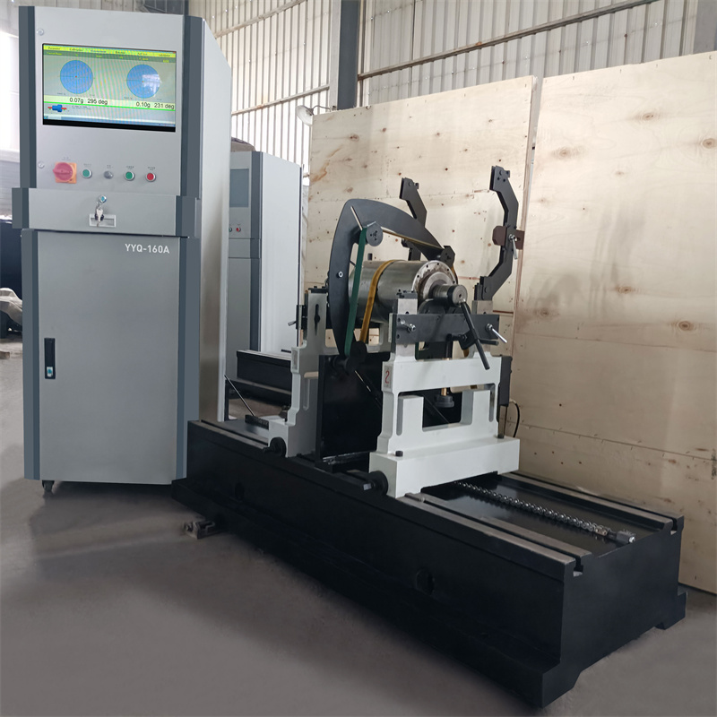 YYQ-100A belt drive turbo rotor balancing machine