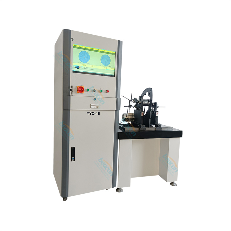 YYQ Series Horizontal Soft Support Crankshaft Wheel Balancing Machine YYQ-16A With Roller Bearing And Gimbal Couplings Drive