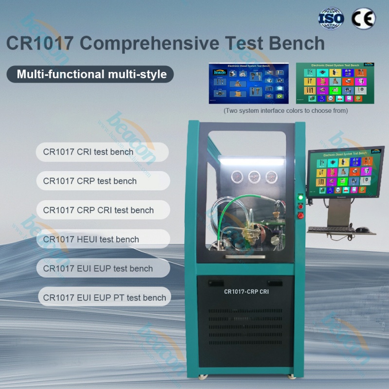 CR1017 Diesel Fuel HEUI EUI EUP Testing Machine Coding Piezo Common Rail Injector Pump Test Bench