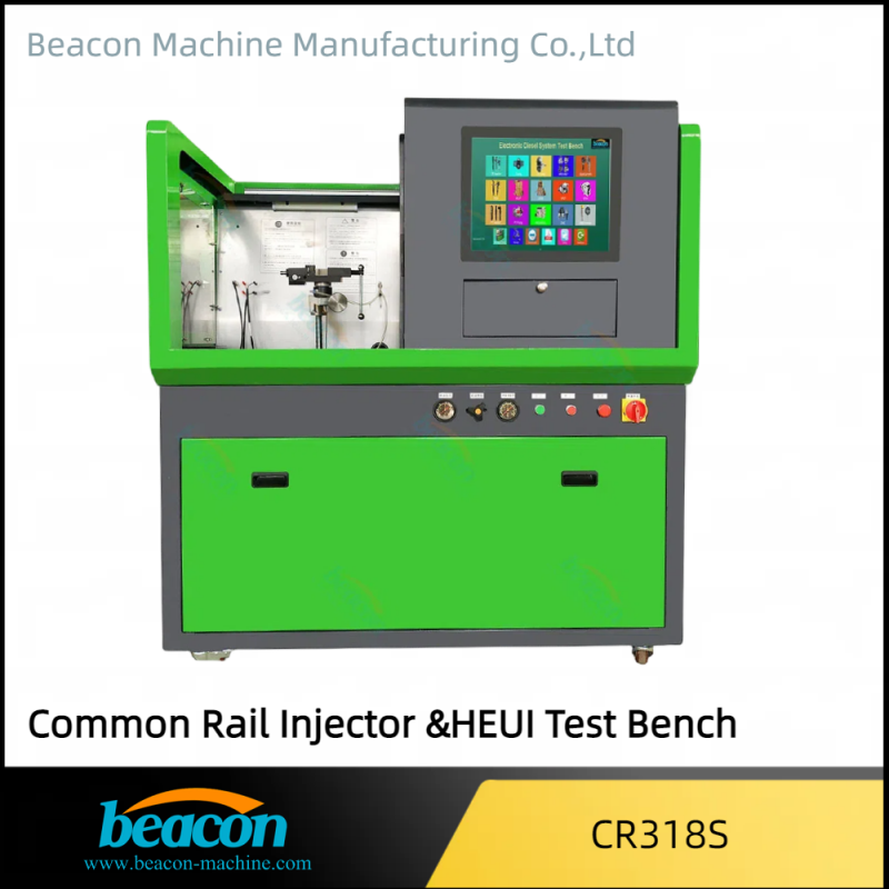 CR318S HEUI C7 C9 Injector Test Bench Diesel Common Rail Piezo Injector Calibration Machine With Coding Function