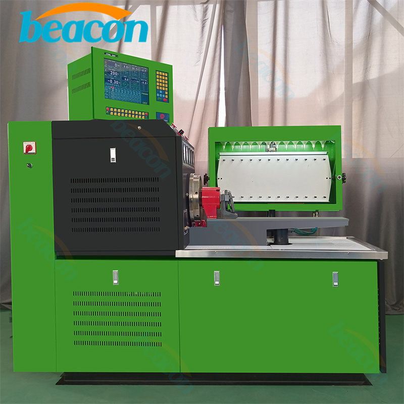 Beacon BCS619 diesel fuel injection pump test bench to detect all in-line mechanical pumps with 12 cylinders and below