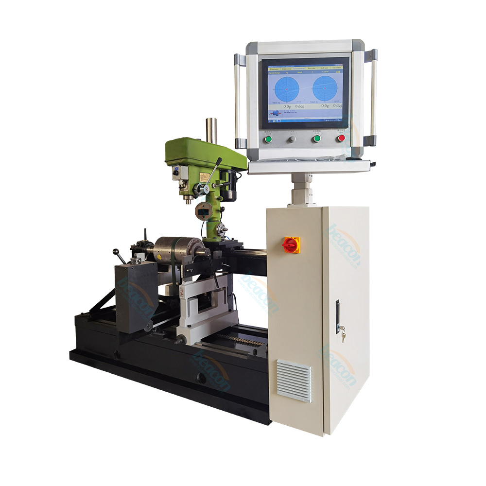 YYQ-100L Crank Shaft Balancing Machines Motor Rotor Dust Exhausting Fan Balance Machine Drilling machine