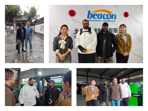 Saudi clients visited and praised the beacon machine. 