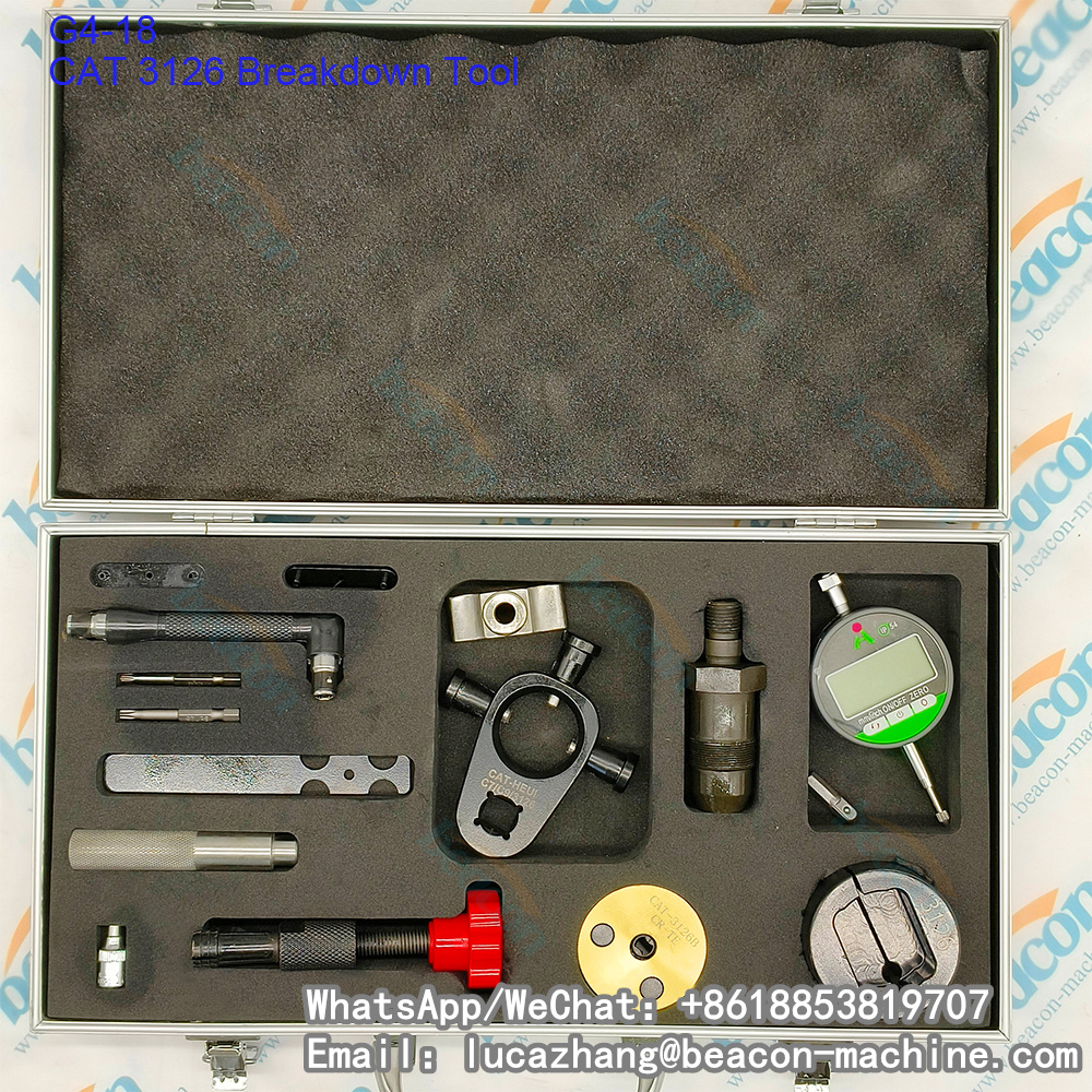 Beacon G4-18 CAT Caterpillar 3126 Disassembly Tools Breakdown Tool Set with Precision Components