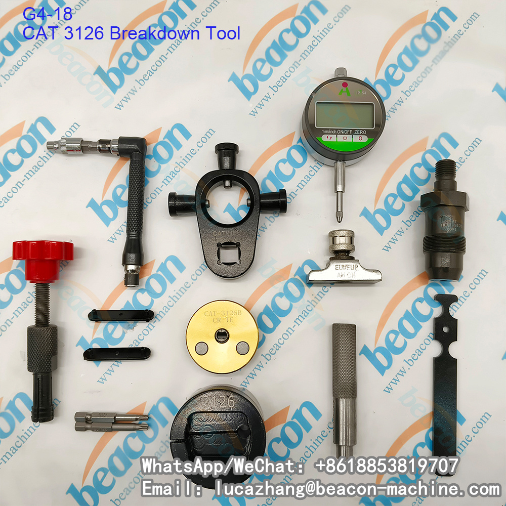 Beacon G4-18 CAT Caterpillar 3126 Disassembly Tools Breakdown Tool Set with Precision Components