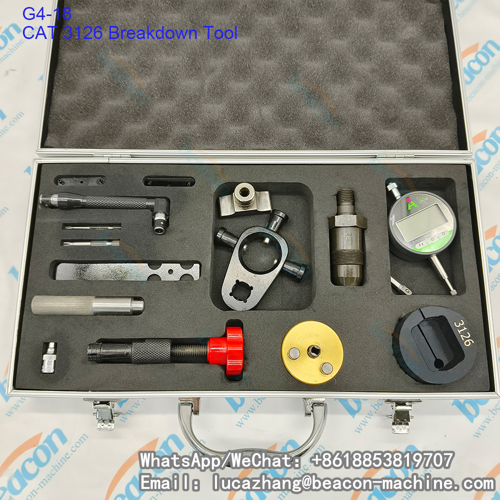 Beacon G4-18 CAT Caterpillar 3126 Disassembly Tools Breakdown Tool Set with Precision Components