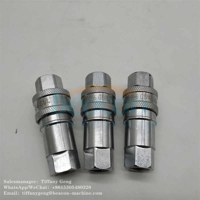 G13-3 High-Temperature Fast Hydraulic Hose Quick Coupler Hydraulic Quick Connect Coupler