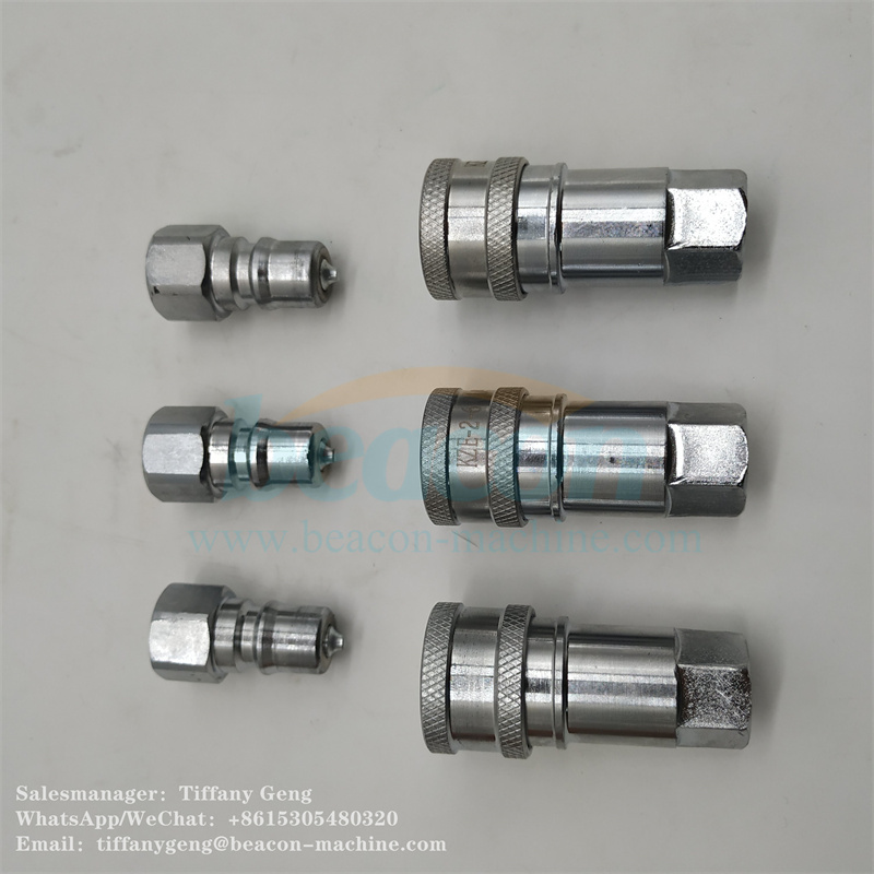 G13-3 High-Temperature Fast Hydraulic Hose Quick Coupler Hydraulic Quick Connect Coupler