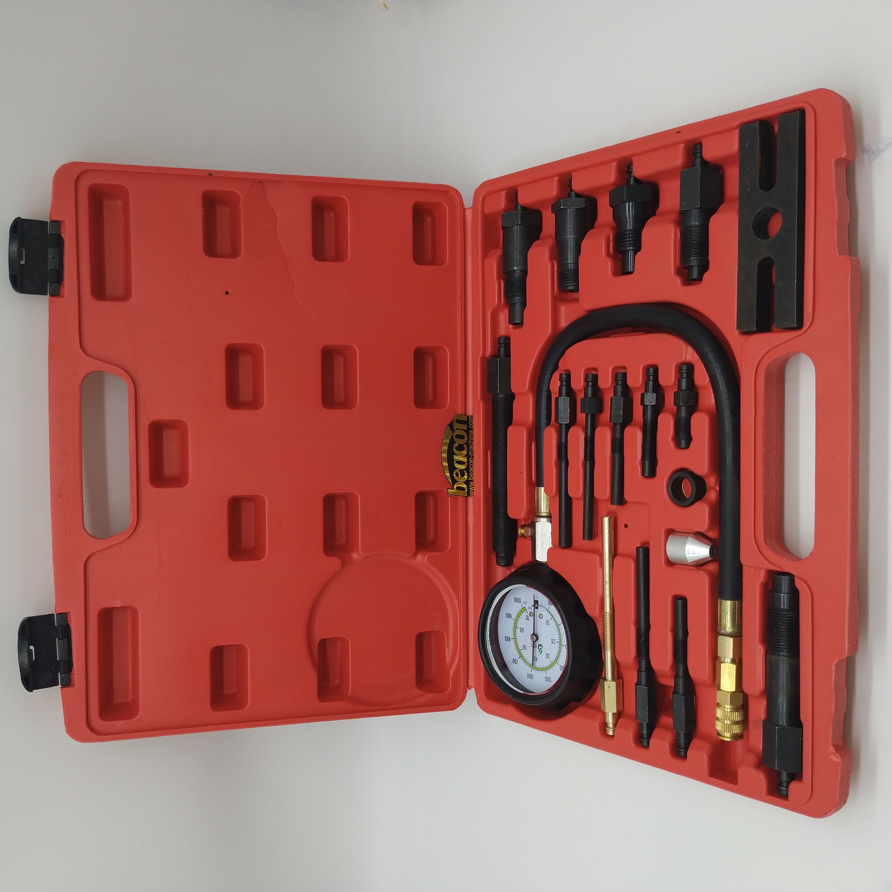 G7-4 Cylinder Pressure Gauge Diesel Engine Cylinders Compression Tester Kit