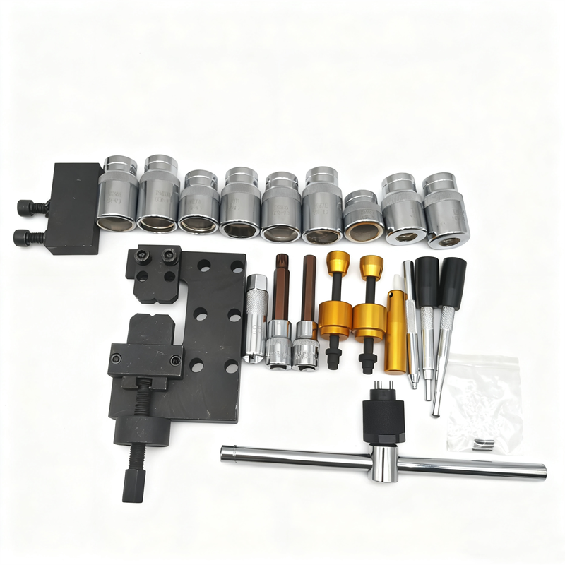 G15-3 22pcs Common Rail Injector Disassemble Tool Diesel Injector Dismounting Tools