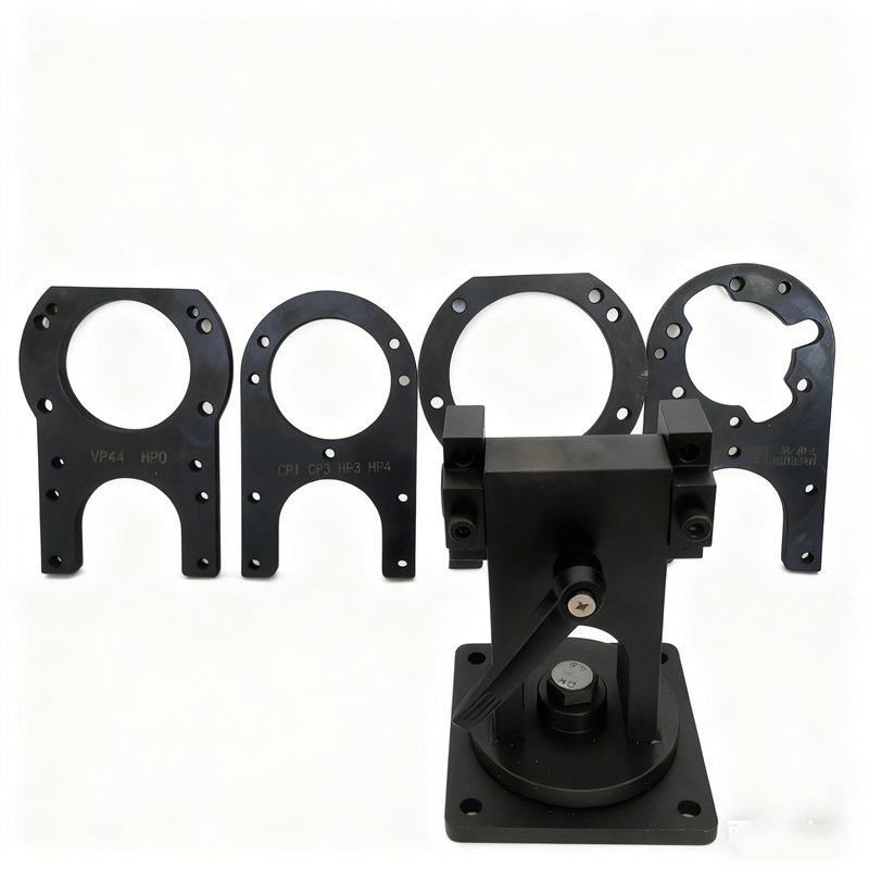 G15-26 CRIN Universal Fixing Plate Diesel Common Rail Pump Flip Bracket Engine Repair Test Tool for CP1 CP2 CP3 HP0 HP3 HP4 DELPHI VP44