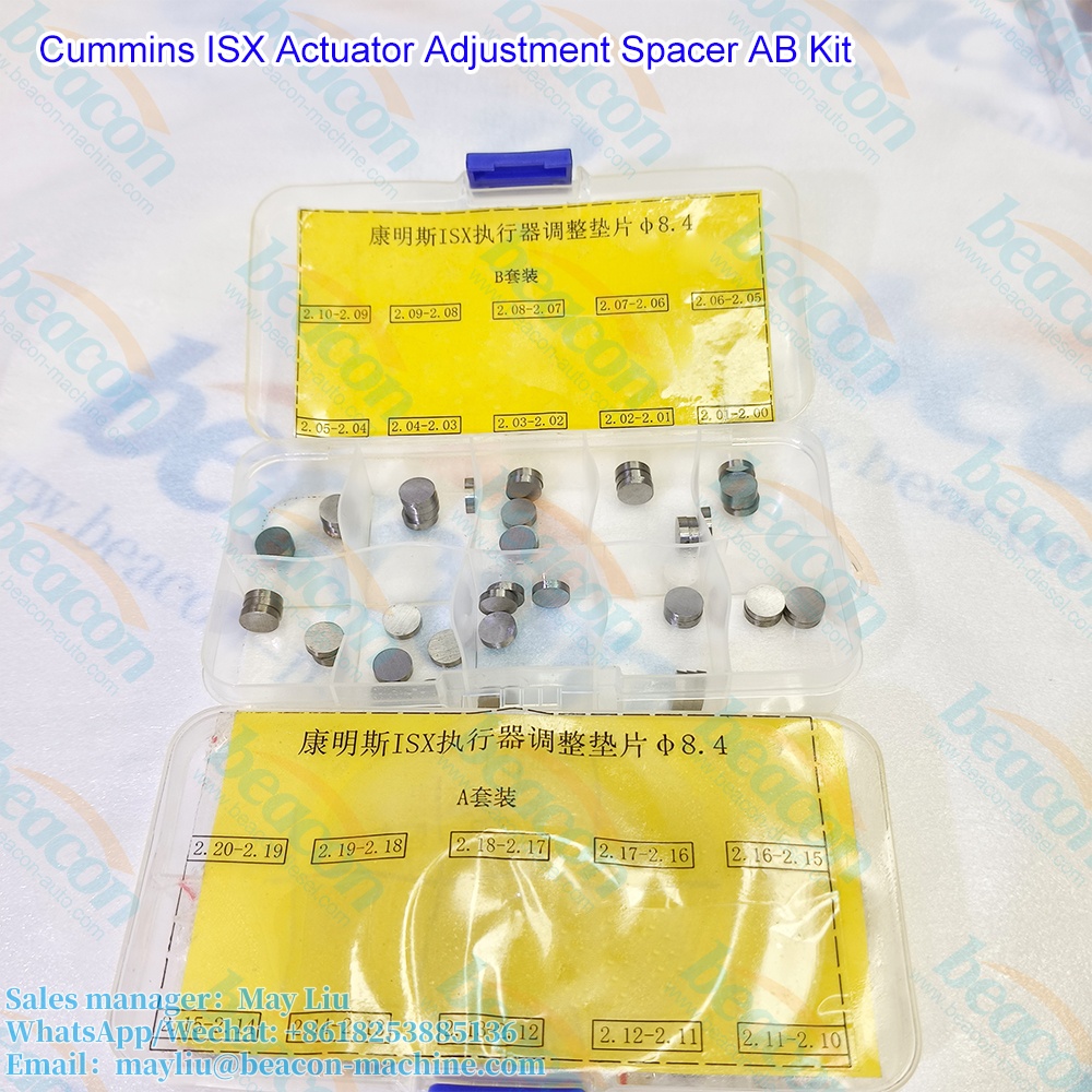Adjustment Spacer and Adjustment Gaskets AB Kit for Cummins Injectors