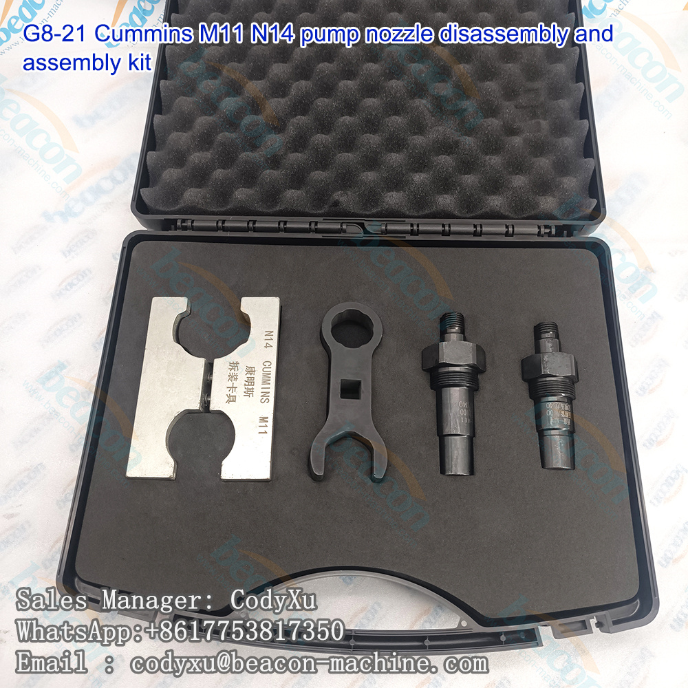 G8-21 Oil Pump Nozzle Disassembly and Assembly Kit For Cummins M11 N14