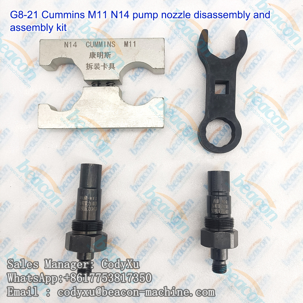 G8-21 Oil Pump Nozzle Disassembly and Assembly Kit For Cummins M11 N14