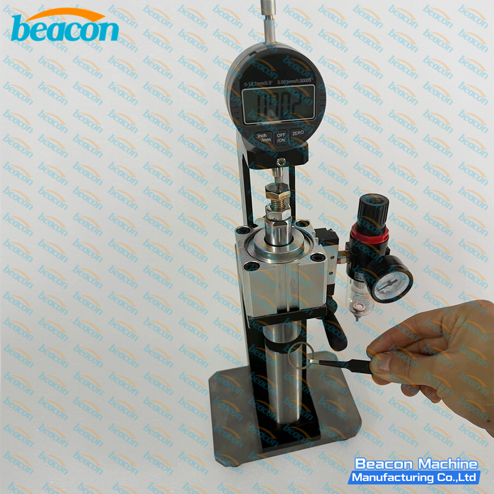 Pneumatic Common Rail Gasket Precision Measuring Tester Work Stand for Accurate Fuel Injection System Testing G7-12