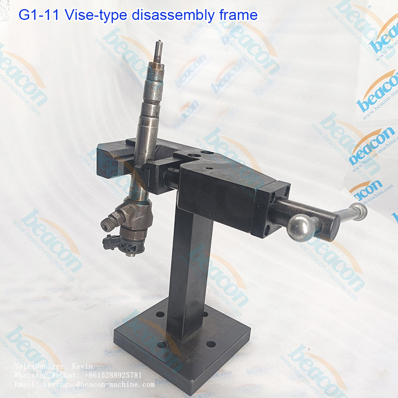Fuel Injector Removal And Installation Stand Simple Flip Type Vise Style Injector Disassembly Tool