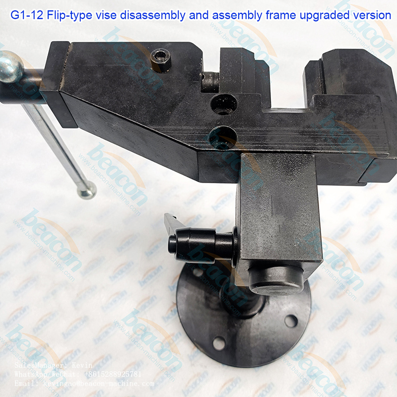 Fuel Injector Removal And Installation Stand Simple Flip Type Vise Style Injector Disassembly Tool