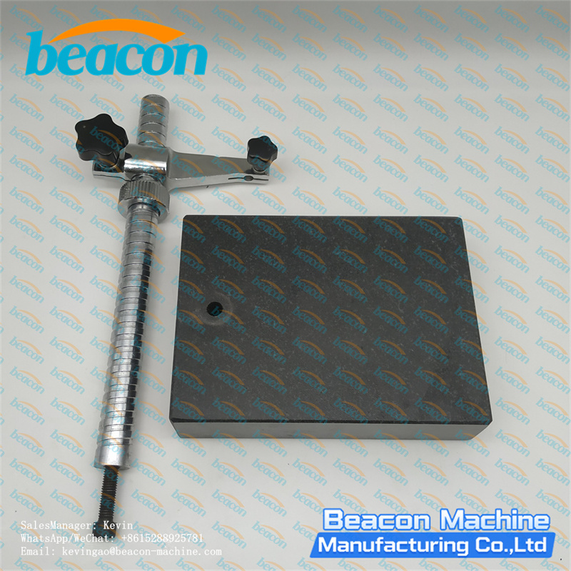 G1-15 Precision Micrometer Screw Rod Base Marble Stand Comparison Platform